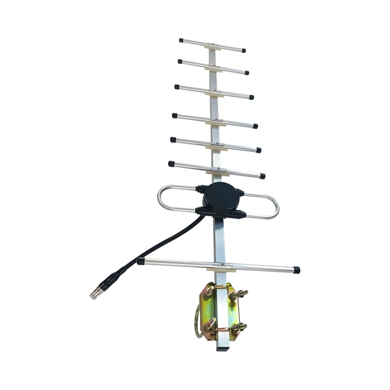 UHF 470-490MHzHigh gain 12dBi 8 elements  yagi antenna  Directional Transmission  aluminiu
