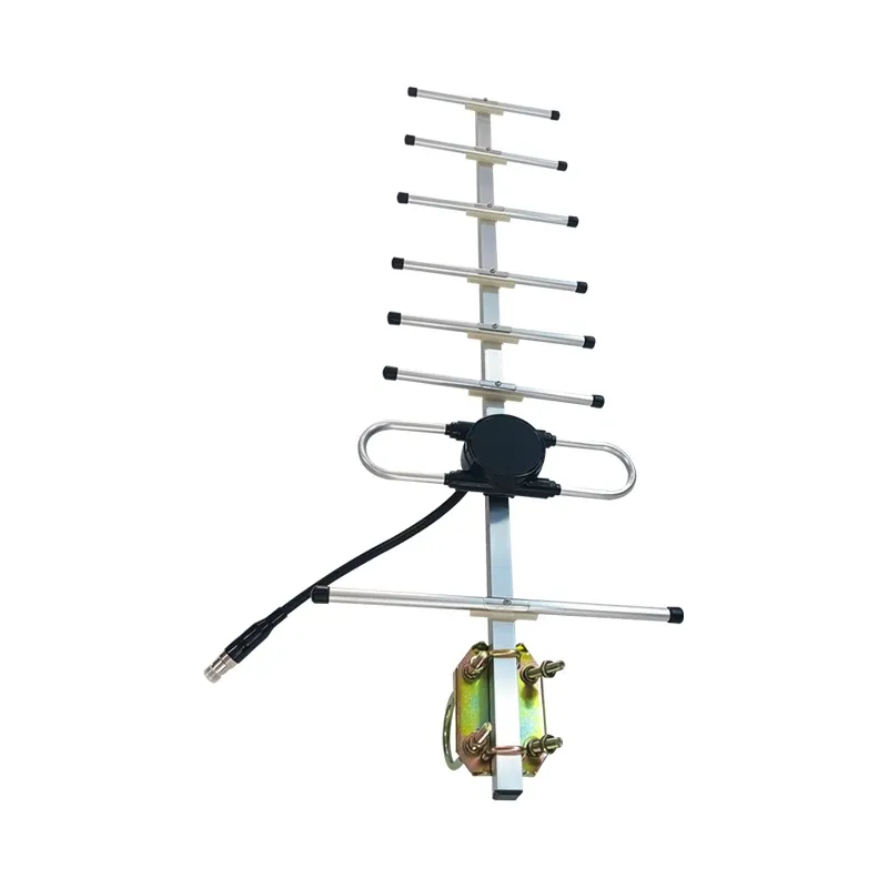UHF 470-490MHzHigh gain 12dBi 8 elements  yagi antenna  Directional Transmission  aluminiu
