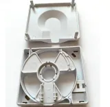 SC Single Port Fiber Optic Terminal Box Desktop Fiber Optic Wall Outlet Box FTTH Fiber Pro