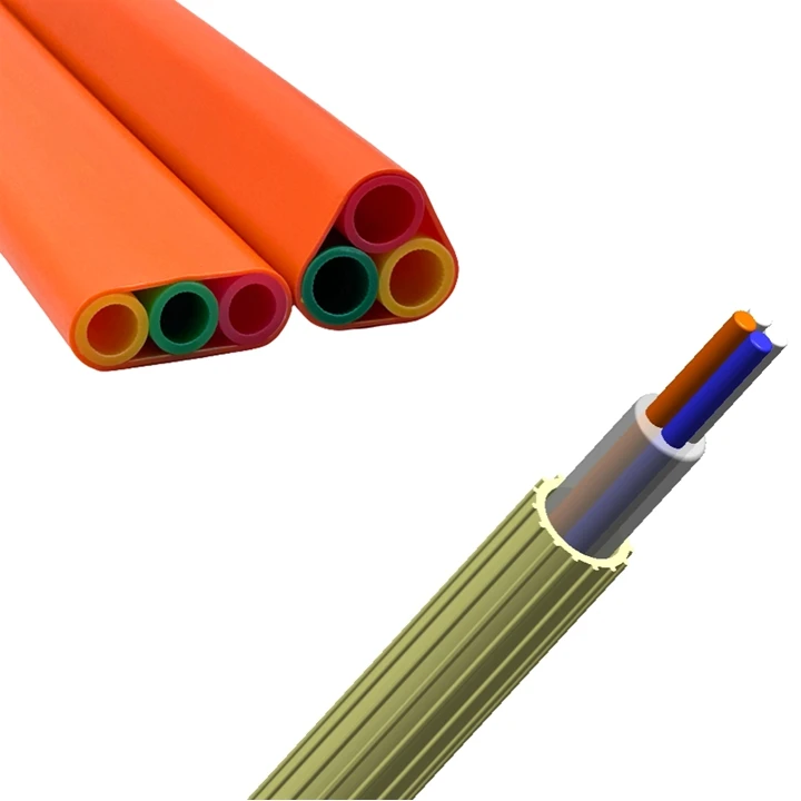 Surfiber 1 Core Air Blown Fiber Optic Cable EPFU Micro Duct for FTTH FTTX Network