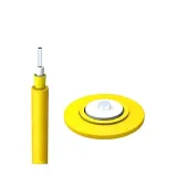 Fiber Optic Cable Indoor Simplex G657b3 Tight Buffered Recovery Cable GJFJV TPU Sheath Hig