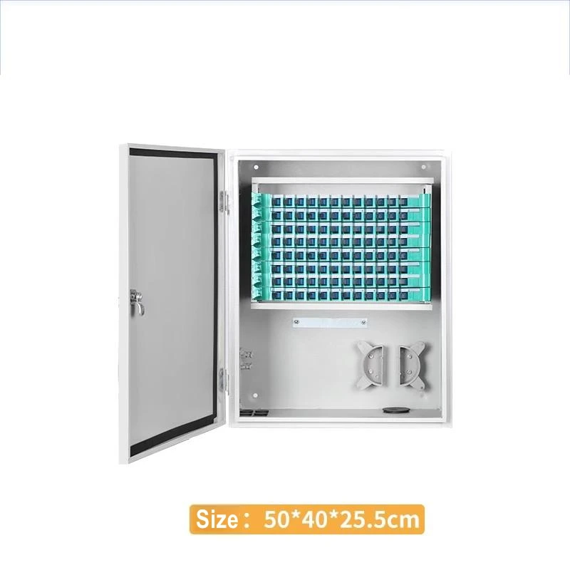 96 Core Outdoor Fiber Optic Distribution Cabinet IP65 Waterproof for FTTH Network SURFIBER