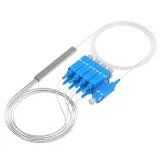 1x2 1x4 1x8 1x16 SC UPC Mini PLC Optic Beam Splitter Single Mode with SC UPC Connector Min