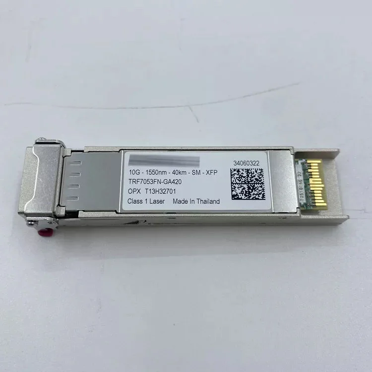 SFP 10G-1550nm-40km SM XFP 34060322 SC FTTH FTTX/FTTC Optical Fiber Communication Module with 1 Year Warranty Made in China