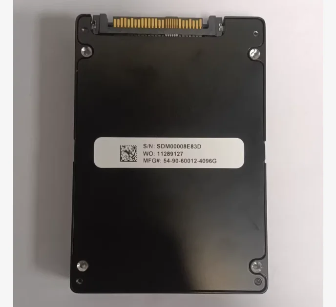 Unplugged 3.84TB NVMe PCIe U.2 Enterprise SSD Hard Drive Server Mass Storage 118000588-04