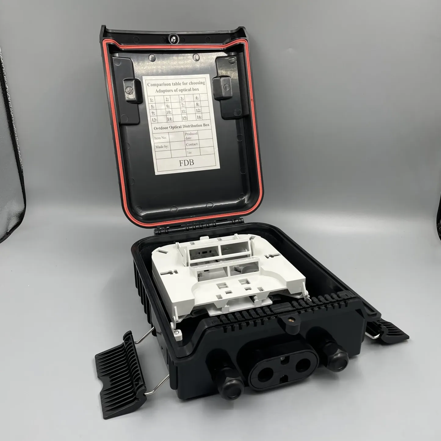 Fttx16cores 8 Cores  Outdoor Fiber Distribution Boxes Optical Terminal Ftth Fiber  Box
