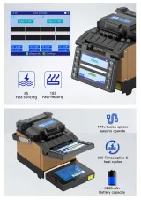 KL520 Fusion Splicer FTTX Fusion Splicer Original Fiber Optic Equipment Four Motors Splici