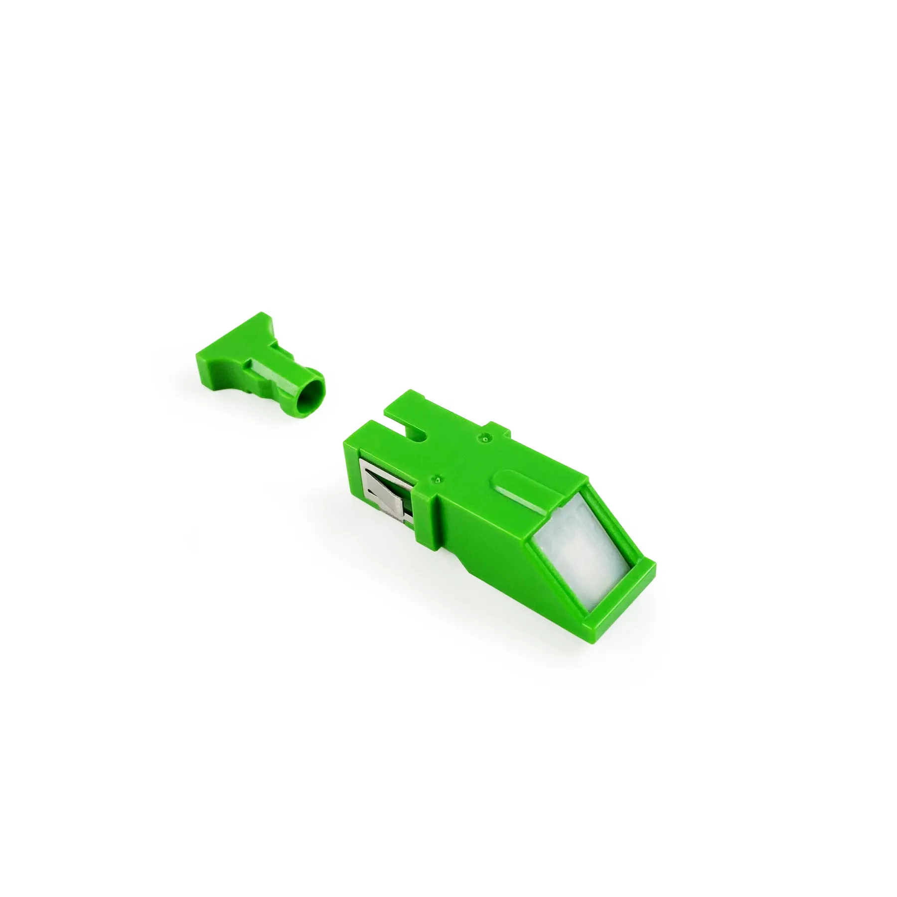 Male to Female Fiber Optic Attenuator Fiber Optic Connector SC/APC Transparent Fiber Optic