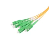 High quality  1x4 ABS BOX Fiber Optic Splitter With Connector SC/APC