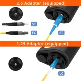 200x 400x Handheld FiberProbe  Microscope Inspection  Machine  Fiber Optic Inspection Micr