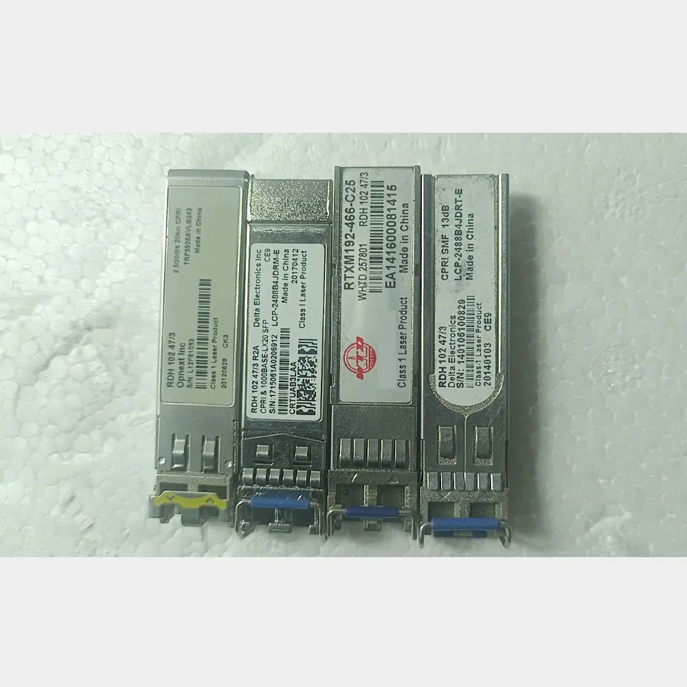 RDH 102 47/3 CPRI&1000BASE-LX20 Optical Module Base Station Equipment 2G/3G/4G Communication Equipment Part-boxintelecom