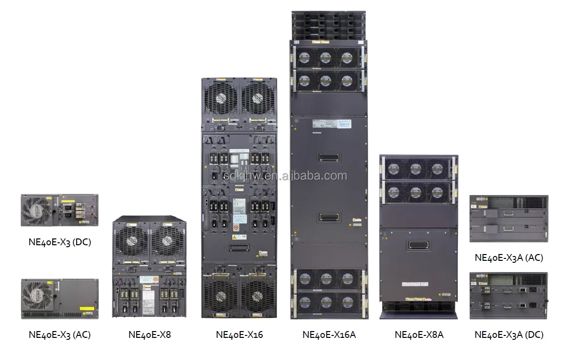 Network Router Netengine40e Integrated DC Chassis Components Dual Power Ne40e 02351596 Cr52-Bkpe-4u-DC Ne40e-X3 1