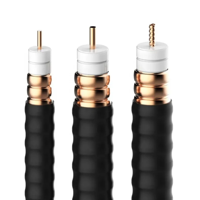 Hot New LDF4-50A 1/2 Flex Dielectric RF Feeder Foam Coax Cable for Wireless Infrastructure