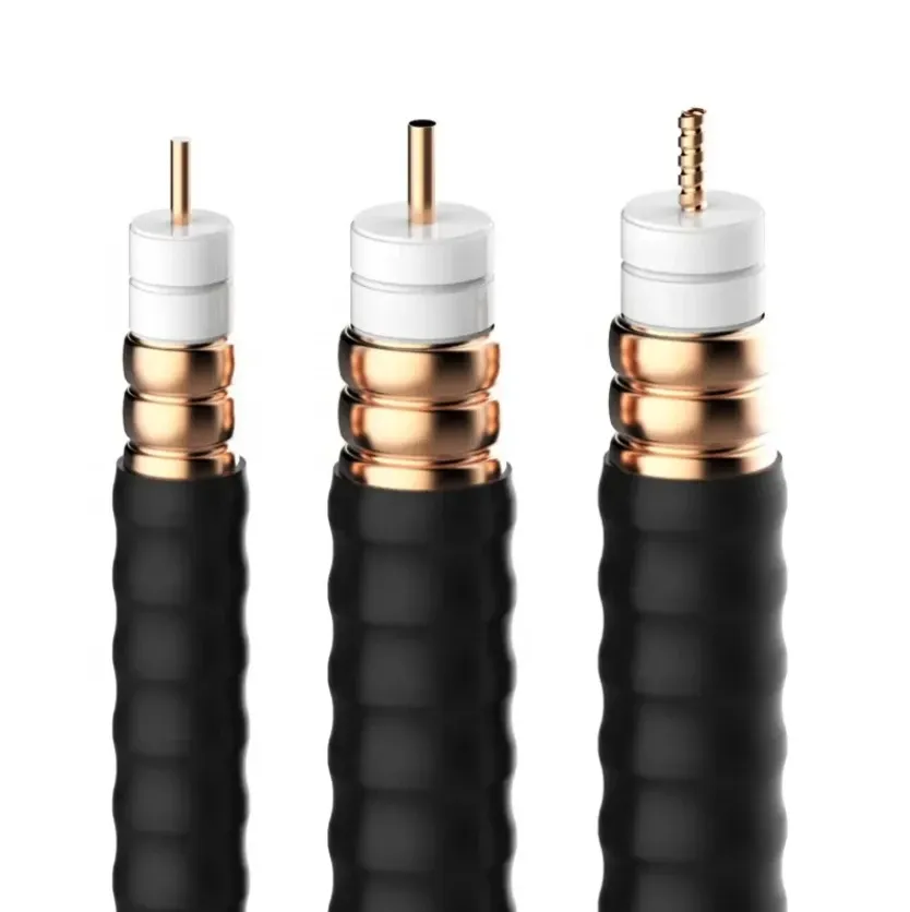 Hot New LDF4-50A 1/2 Flex Dielectric RF Feeder Foam Coax Cable for Wireless Infrastructure