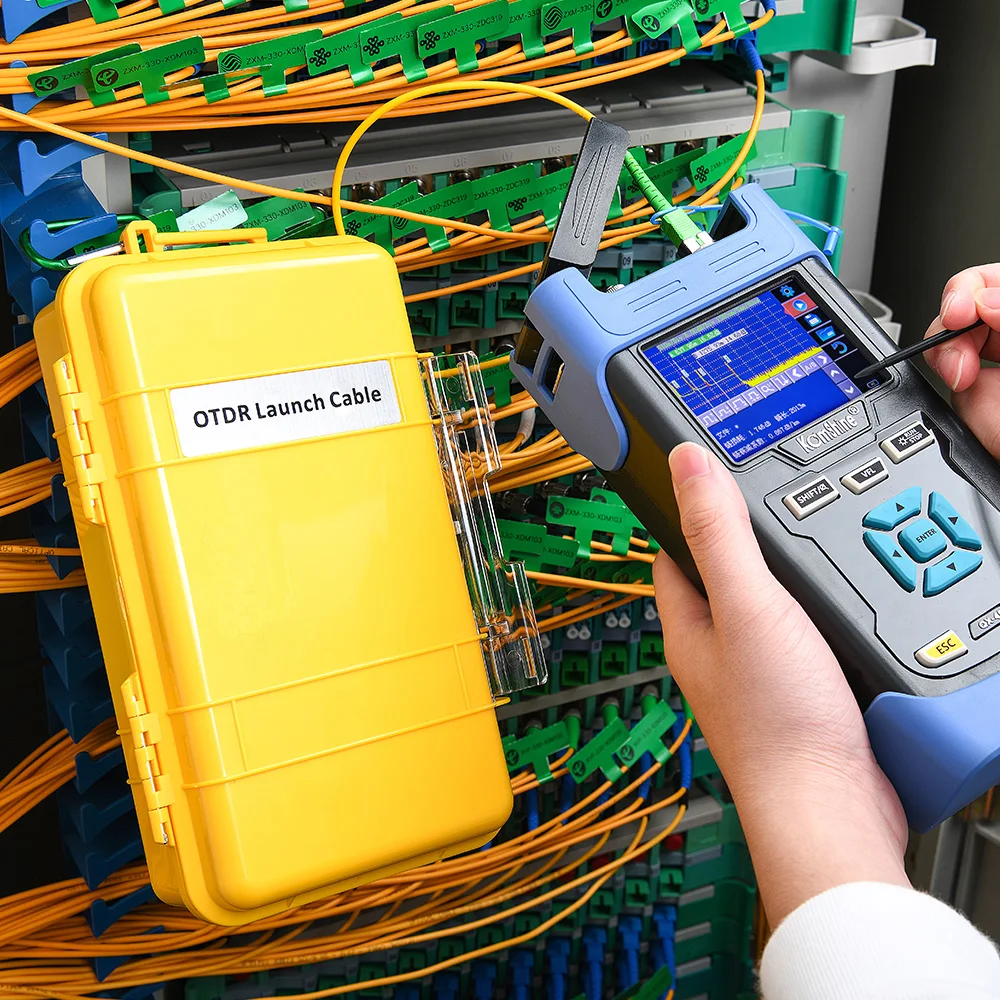 FTTH  FC/SC/LC APC/UPC SM G652D 500M/1KM/2KM  1310/1550nm Dead Zone Eliminator Otdr Launch Fiber Cable Box OTDR Launch Cable Box-boxintelecom