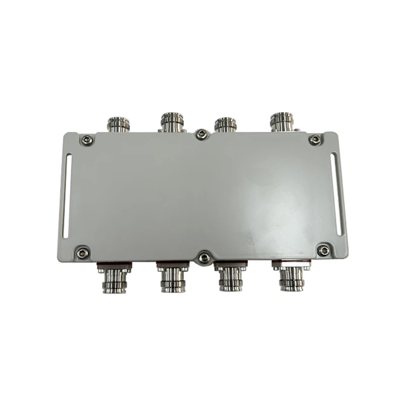 Hybrid Combiner 4:4 Hot Sale 5G 4 in 4 Out 698-3800MHz 4*4 Hybrid Combiner with N or 4.3/1