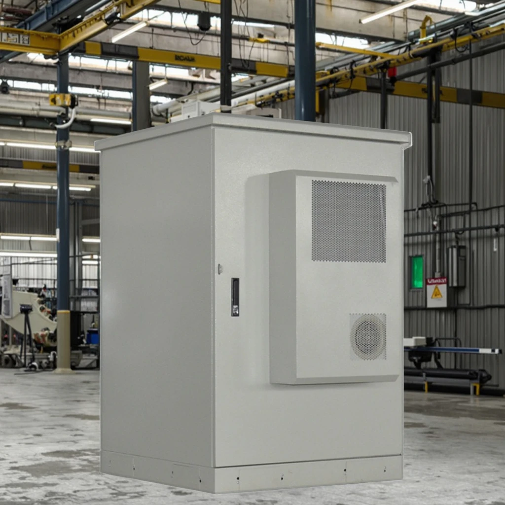 Galvanized Aluminum Stainless Steel Outdoor Rainproof Cabinet IP65 Protection Insulated Sheet Communication Network Equipment-boxintelecom