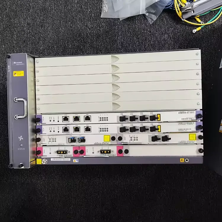 Original New Ftth MA5683T Fiber Optical Gpon OLT HUA-WEI MA5683T 8 Port Gpon Card GPBH SFP C++ Uplink X2CS-boxintelecom