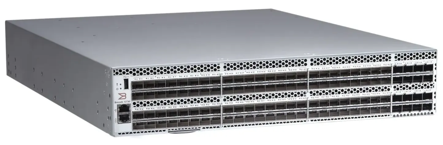 NEW HOT SELLING Brocade G730 San 128 Ports 96 64G SFP+ Fiber Optic Network Switch