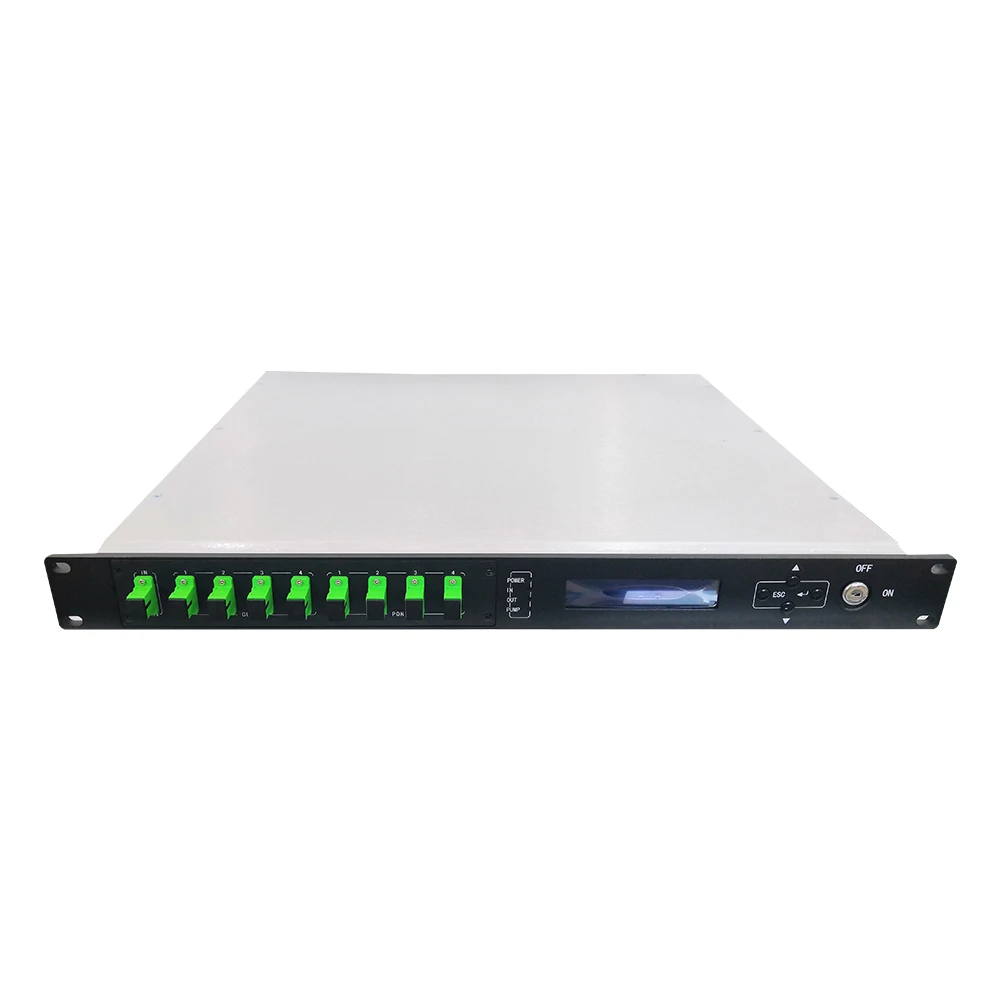 Low Price Good Quality Edfa 1u Edfa 1u 8 16 Port Catv Fiber Optical Amplifier