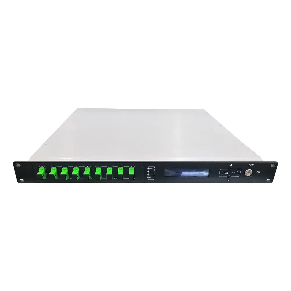 Low Price Good Quality Edfa 1u Edfa 1u 8 16 Port Catv Fiber Optical Amplifier-boxintelecom
