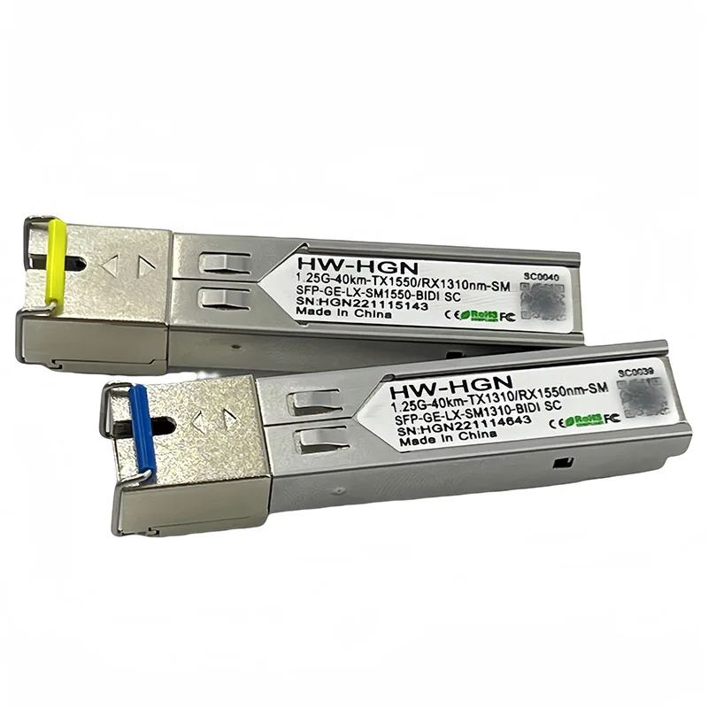 1.25Gb Bidi 3km 10km 20km 40km 60km 80km 100km 120km 160km Single Mode Simplex LC SC 1.25g Sfp Transceiver Module-boxintelecom