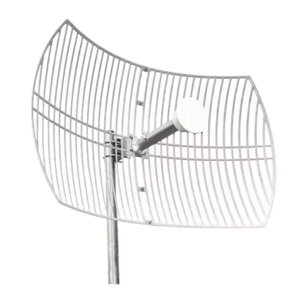 High Gain  24dBi 1700-2700MHz 3G 4G 5G Wimax Parabolic Antenna  Directional Grid Parabolic