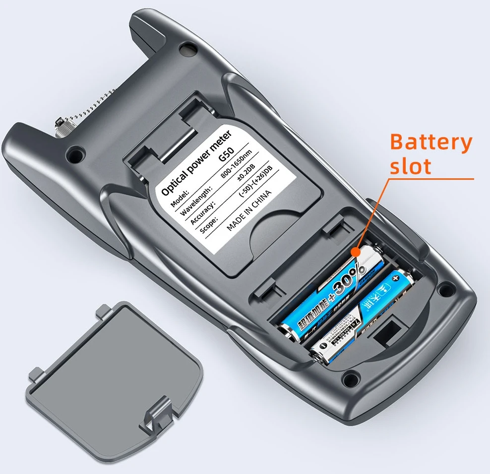 New Model Mini Opm  10 850-1650  Wavelngth Handheld Fiber Optic Power Meter -70+10dBm Optical Power Meter opm-boxintelecom