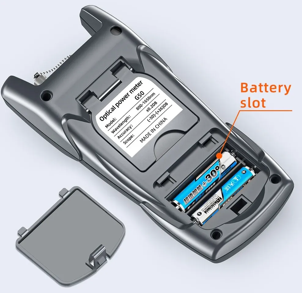 New Model Mini Opm  10 850-1650  Wavelngth Handheld Fiber Optic Power Meter -70+10dBm Optical Power Meter opm-boxintelecom