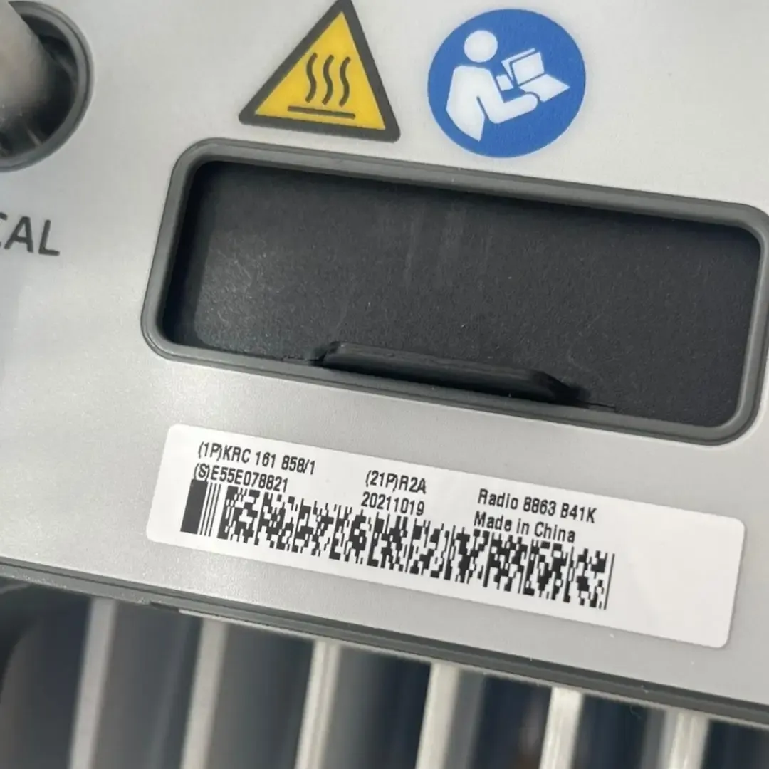 Radio 8863 B41K Wireless Base Station RF Unit KRC 161 858/1 RRU Radio 8863B41K KRC161858/1