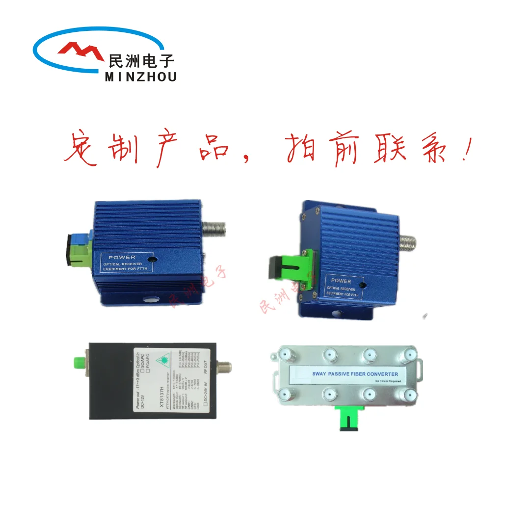 Passive Optical Receiver FTTH Wired Digital TV Home WDM Single Fiber Wavelength Division Multiplexer MZ-OR68 China-boxintelecom