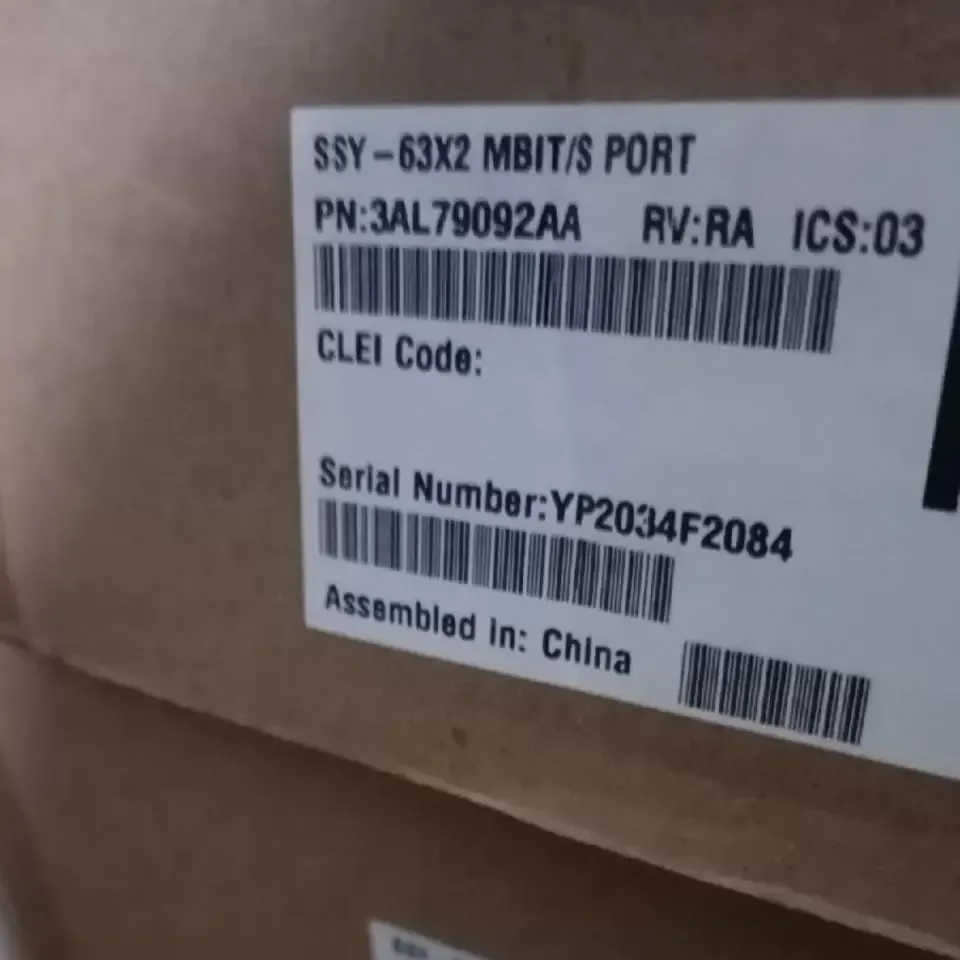 3AL79092AA SSY-63X2 MBIT/S PORT Board for 1660SM 1662SM Transmission Equipment P63E1 Modul