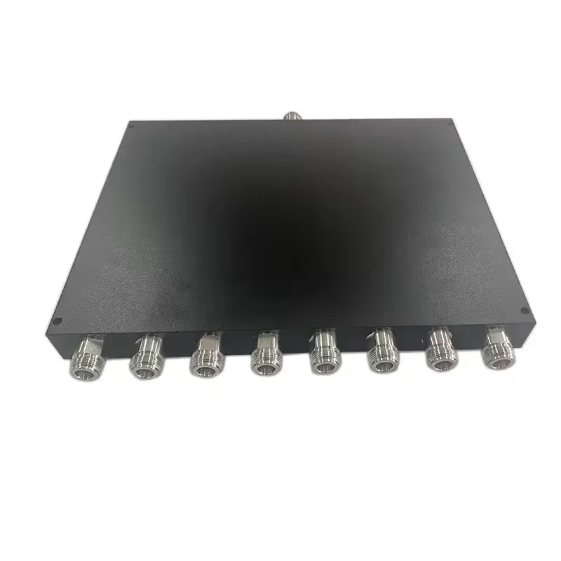 boxin 138-960MHz 8 Way Wilkinson Power Splitter RF Power Divider for VHF UHF Public Safety DAS