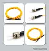 Fiber Optic Patch Cord  ST/UPC - ST/UPC 2.0mm 3.0mm G652D G657A  SM MM Simplex Single-Mode