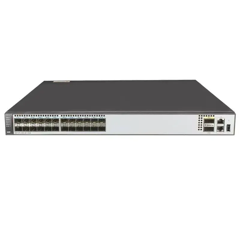 S6720-30C-EI-24S-DC 02350NHU 24*10GE SFP+ ports, 2*40GE QSFP+ ports S6700 Series 24 port m