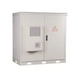 IP55 1500W Outdoor Power Enclosure Cabinet Galvanized Steel 19 Rack Telecom Filter Shelter