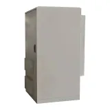 Aluminum Alloy Outdoor Telecom Cabinet with  Heat Exchanger Installed on the Door of 22 U 