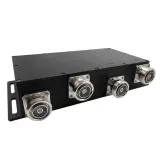 RF 500W  Low PIM 153dBc 4 in 4 Out Hybrid Combiner 698-2700MHz DIN Female Type   IBS, BTS,