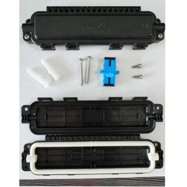 Ftth Drop Cable Hot Sleeves Optical Fiber Protection Box for Telecom Power Fiber Optical