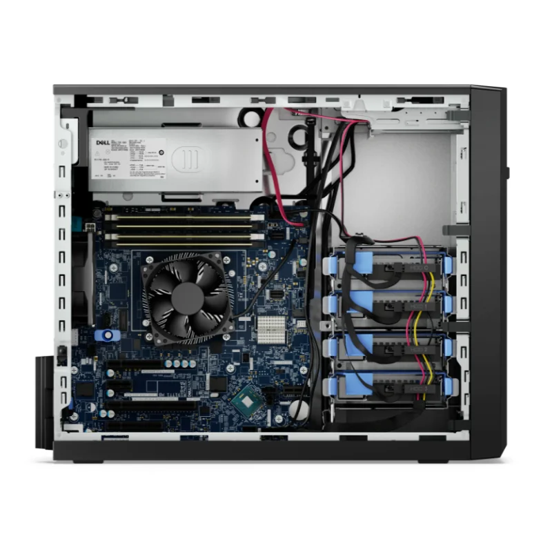 For Dell T150 Tower Server with Xeon CPU 8GB+64GB Memory 1TB HDD 750W Power Supply Used an