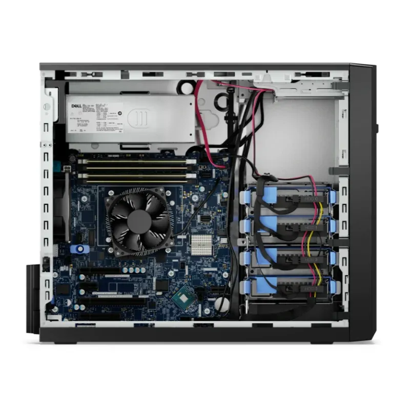 For Dell T150 Tower Server with Xeon CPU 8GB+64GB Memory 1TB HDD 750W Power Supply Used an