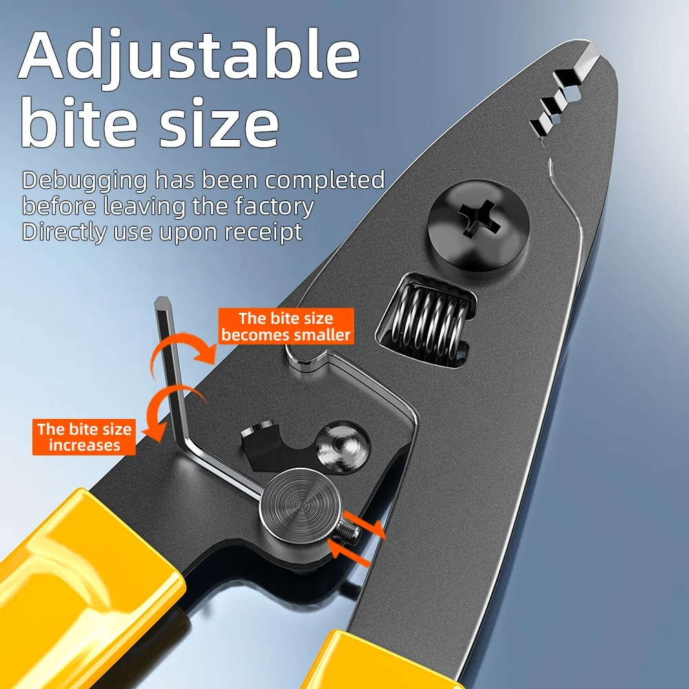 FTTH Cable Miller Pliers Fiber Jacket Remover Stripper Tool Fiber Optical Stripper CFS-2/CFS-3 Three Holes-boxintelecom
