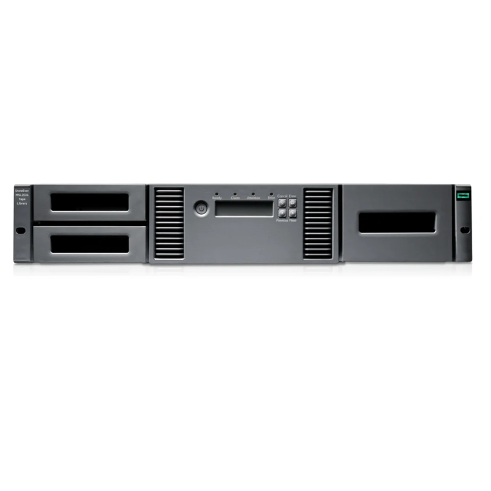 Wholesale HPE Storage MSL2024 Tape Library 1x MSL 6 7 9 SAS Drive 15x LTO 8 30TB Data Cartridges AK379A 1