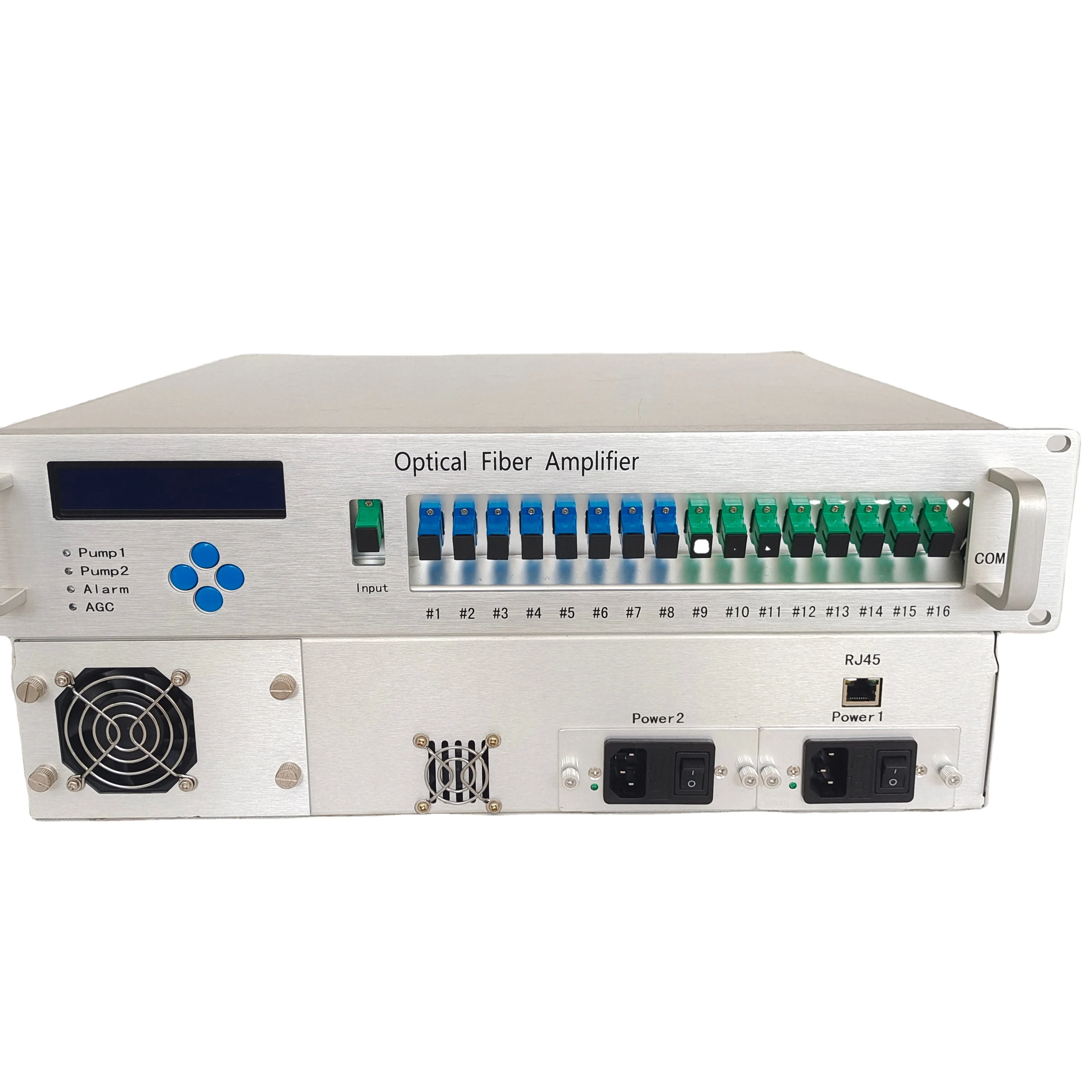EDFA for FTTH  CATV  8 16 32 ports 19 22 23dbm 1550nm high power EDFA Fiber Optical Amplif