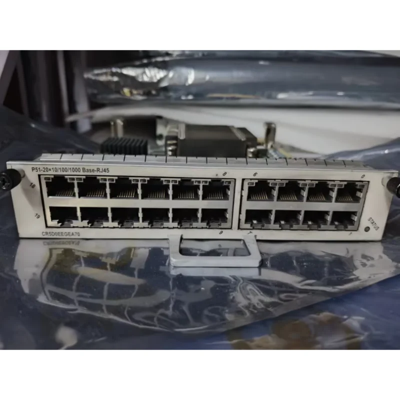 New 20-Port 10/100/1000Base-RJ45 Flexible Card A(P51-A) for NetEngine NE40E Series Router CR5D0EEGEA70-boxintelecom