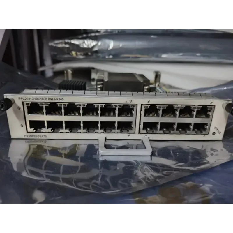 New 20-Port 10/100/1000Base-RJ45 Flexible Card A(P51-A) for NetEngine NE40E Series Router CR5D0EEGEA70-boxintelecom