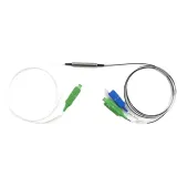 FTTH FWDW 1310nm 1490nm 1550nm PON WDM Filter with Optical Fibers 1x2 Port Configuration  