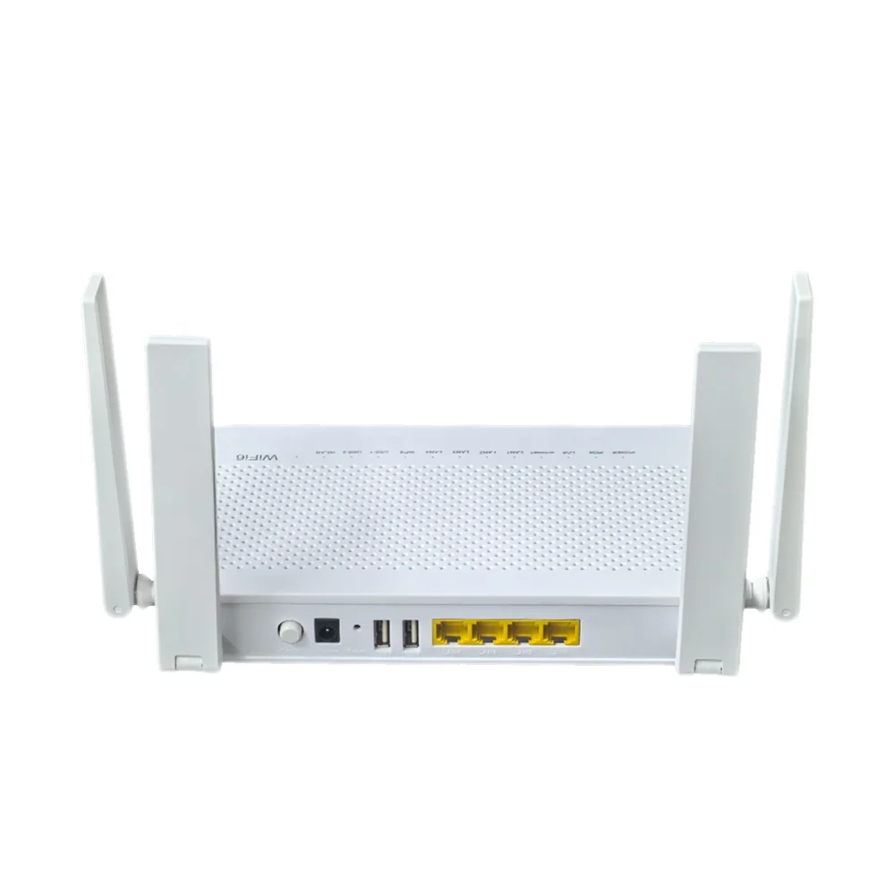 FTTH New SG666 Wi-Fi6 XPON ONU Gpon 4*GE+2*USB2.0 ONT Epon 2.4G 5G Dual Band WiFi 6 Optical Router Modem-boxintelecom