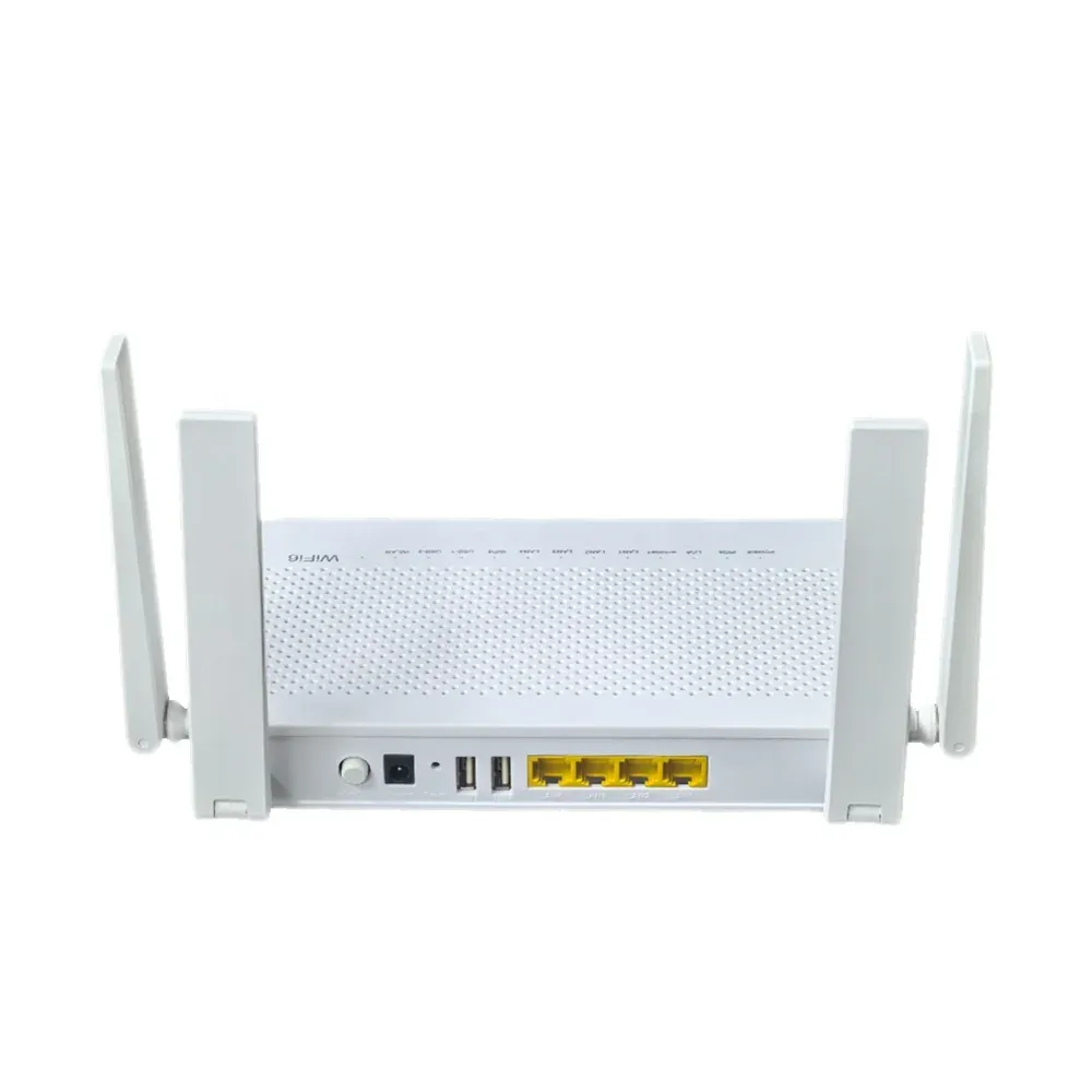 FTTH New SG666 Wi-Fi6 XPON ONU Gpon 4*GE+2*USB2.0 ONT Epon 2.4G 5G Dual Band WiFi 6 Optical Router Modem-boxintelecom