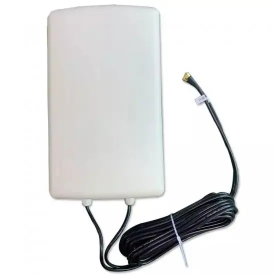 100W High Gain 2*16dBi SMA-Male 4G LTE 5G 698-3800MHz Outdoor MIMO  Directional Panel Ante